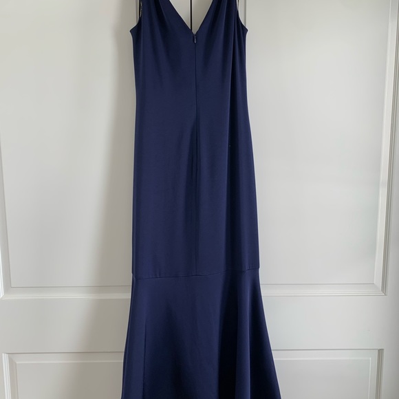 Evening gown by Shoshanna in Midnight size 4 - Picture 4 of 11